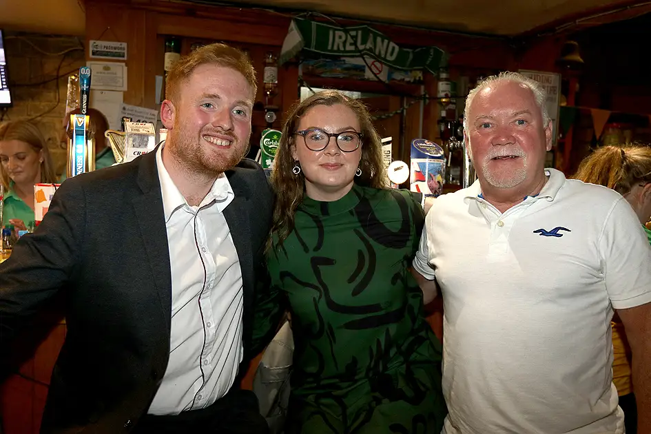 Scene inside Sean Og's pub Ballyshannon